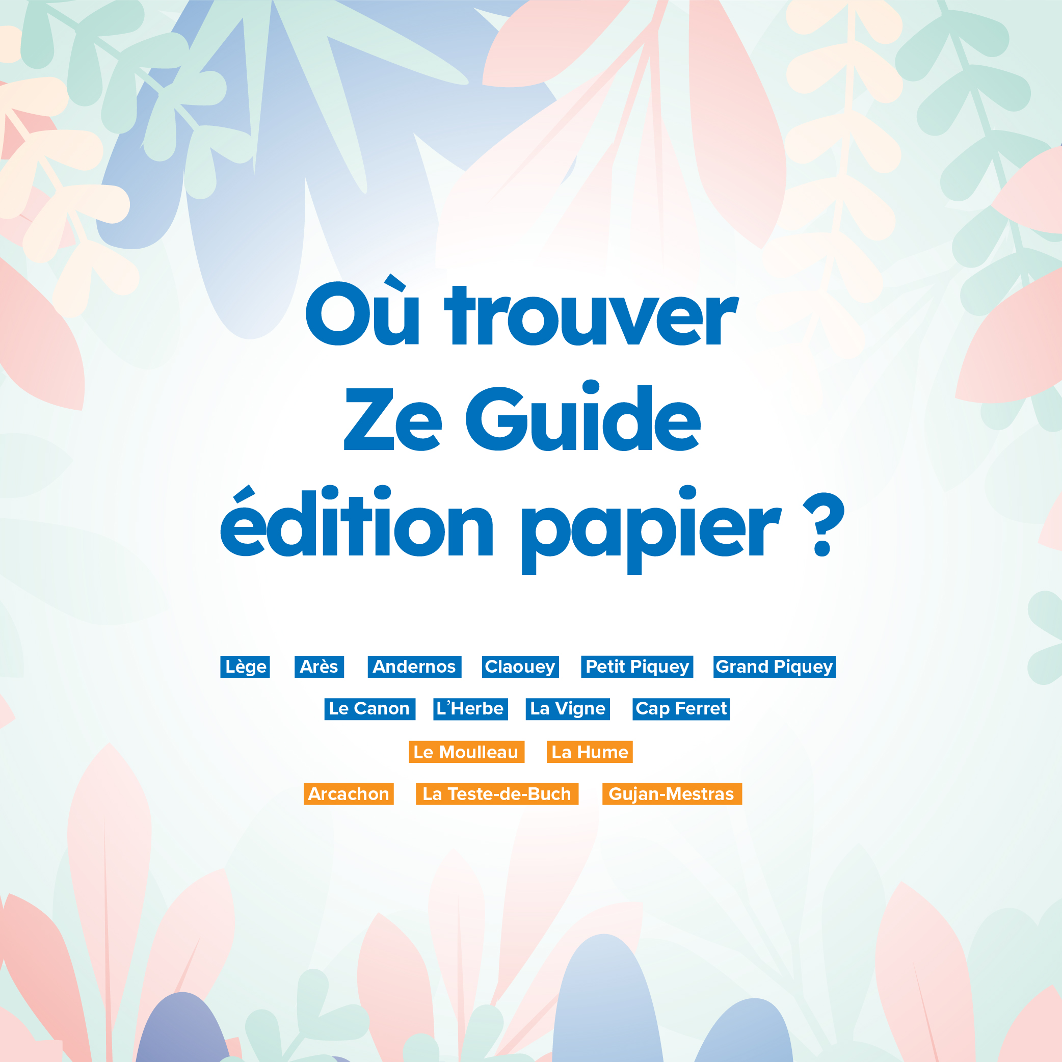 Image article Où trouver Ze Guide  édition papier ?